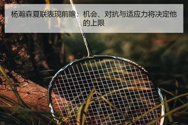 杨瀚森夏联表现前瞻：机会、对抗与适应力将决定他的上限